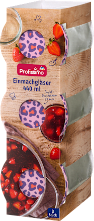 Inmaakpotten 440ml, 3 stuks