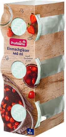 Inmaakpotten 440ml, 3 stuks