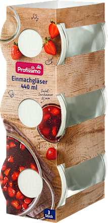 Inmaakpotten 440ml, 3 stuks