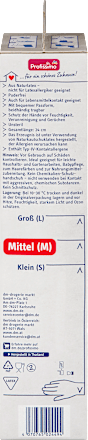 Einmal-Handschuhe Latex weiß Mittel, 60 St