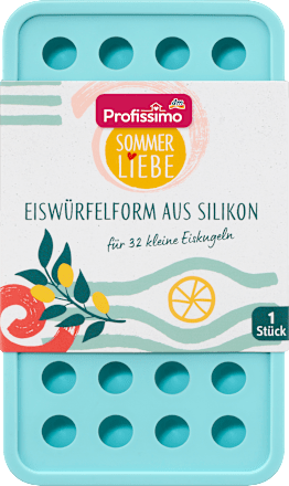 Eiswürfelform Kugeln aus Silikon Sommerliebe, 1 St