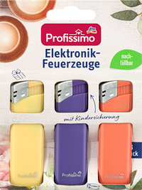Elektronische aanstekers, 3 stuks