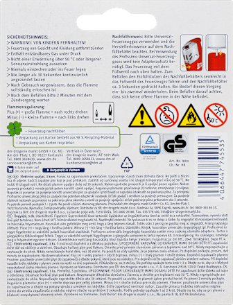 Elektronische aanstekers, 3 stuks