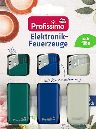 Elektronische aanstekers, 3 stuks