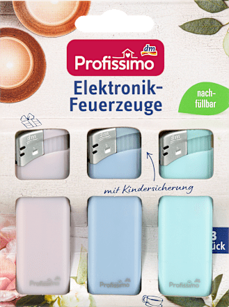 Elektronische aanstekers, 3 stuks
