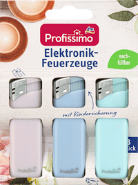 Elektronische aanstekers, 3 stuks