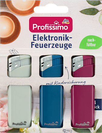 Elektronische aanstekers, 3 stuks