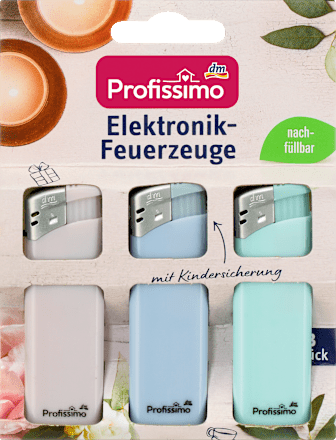 Elektronische aanstekers, 3 stuks