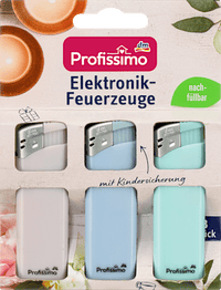 Elektronische aanstekers, 3 stuks