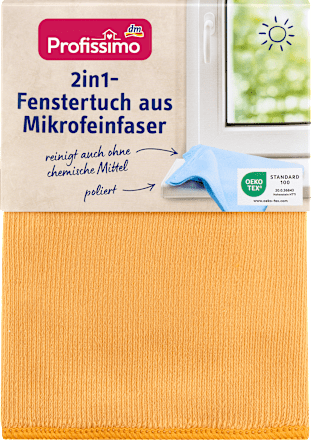 Fenstertuch aus Mikrofeinfaser 2in1, 1 St