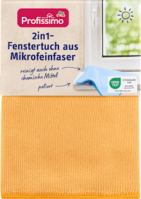 Fenstertuch aus Mikrofeinfaser 2in1, 1 St