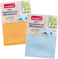 Fenstertuch aus Mikrofeinfaser 2in1, 1 St