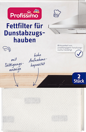 Fettfilter Dunstabzugshauben, 2 St