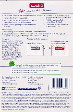 Fettfilter Dunstabzugshauben, 2 St