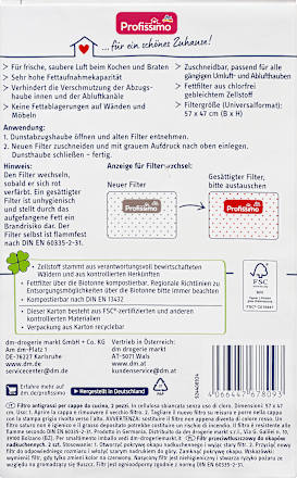 Afzuigkappen met vetfilter, 2 stuks
