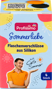 Kleurrijke siliconen flessendoppen Zomerliefde