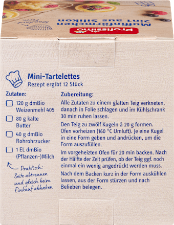 Förmchen 2in1 Silikon, 12 St