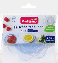 Frischhaltehauben aus Silikon, 2 St Profissimo