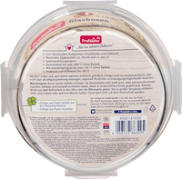 Glazen dozenset rond, 2 stuks