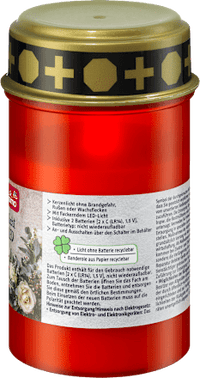 Graflicht met LED, 1 stuk