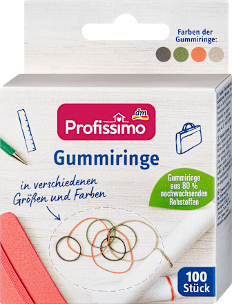 Gummiringe, 100 St