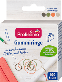 Gummiringe, 100 St