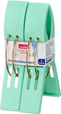 Handtuchklammern on tour, 2 St