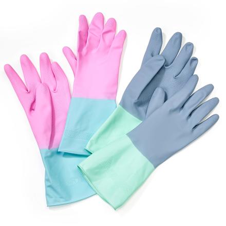 Huishoudhandschoenen comfort (2 paar), 2 stuks