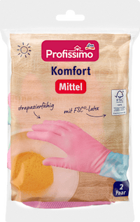 Haushaltshandschuhe Komfort (2 Paar), 4 St