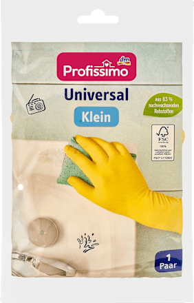 Huishoudelijke handschoenen universeel klein (1 paar), 1 st