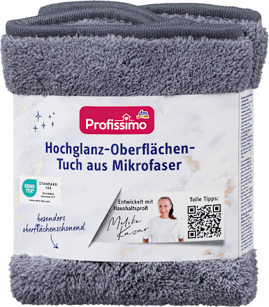 Hoogglans microvezel oppervlaktedoek, 1 stuk