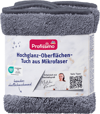 Hoogglans microvezel oppervlaktedoek, 1 stuk
