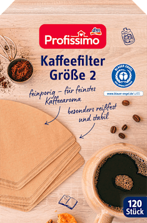 Koffiefilters maat 2, 120 stuks