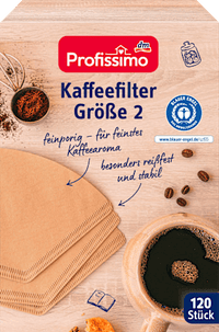 Koffiefilters maat 2, 120 stuks