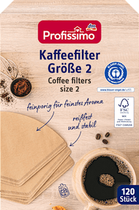 Kaffeefilter Größe 2, 120 St