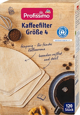 Koffiefilters maat 4, 120 stuks