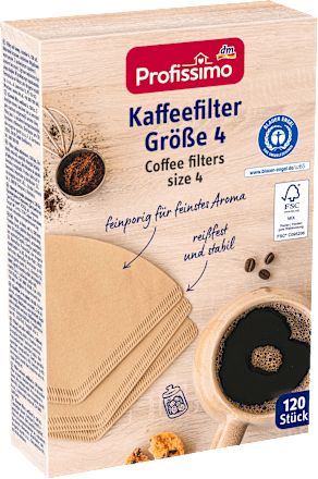 Kaffeefilter Größe 4, 120 St