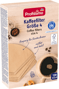 Kaffeefilter Größe 4, 120 St