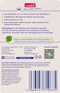 Zelfklevende haken, 5 stuks