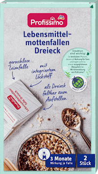 Lebensmittelmottenfallen Dreieck, 2 St