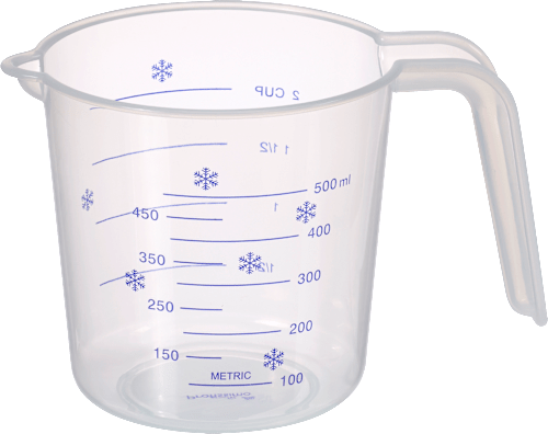 Maatbeker (500 ml), 1 stuk