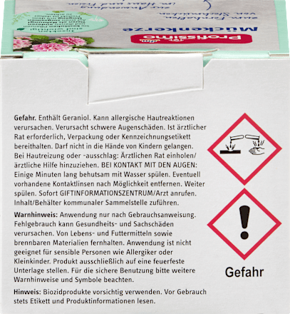 Profissimo Mückenkerze 125g, 125 g