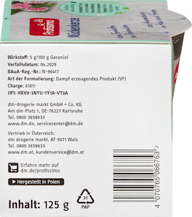 Profissimo Mückenkerze 125g, 125 g