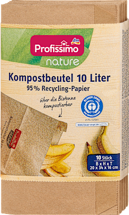 Müllbeutel Recycling 10L Kompostbeutel 10St, 10 St