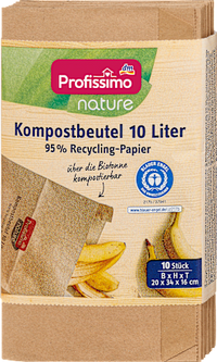 Müllbeutel Recycling 10L Kompostbeutel 10St, 10 St