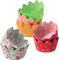 Muffinvormpjes kroontjes, 40 stuks