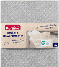 nature Trockene Schwammtücher, 4 St