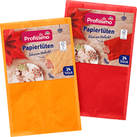 Papieren zakken geassorteerd, 24 stuks