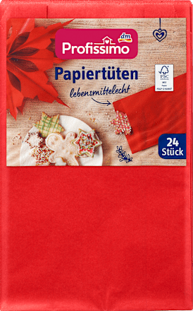 Papieren zakken geassorteerd, 24 stuks