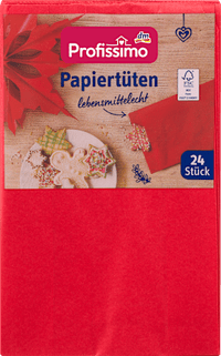 Papieren zakken geassorteerd, 24 stuks